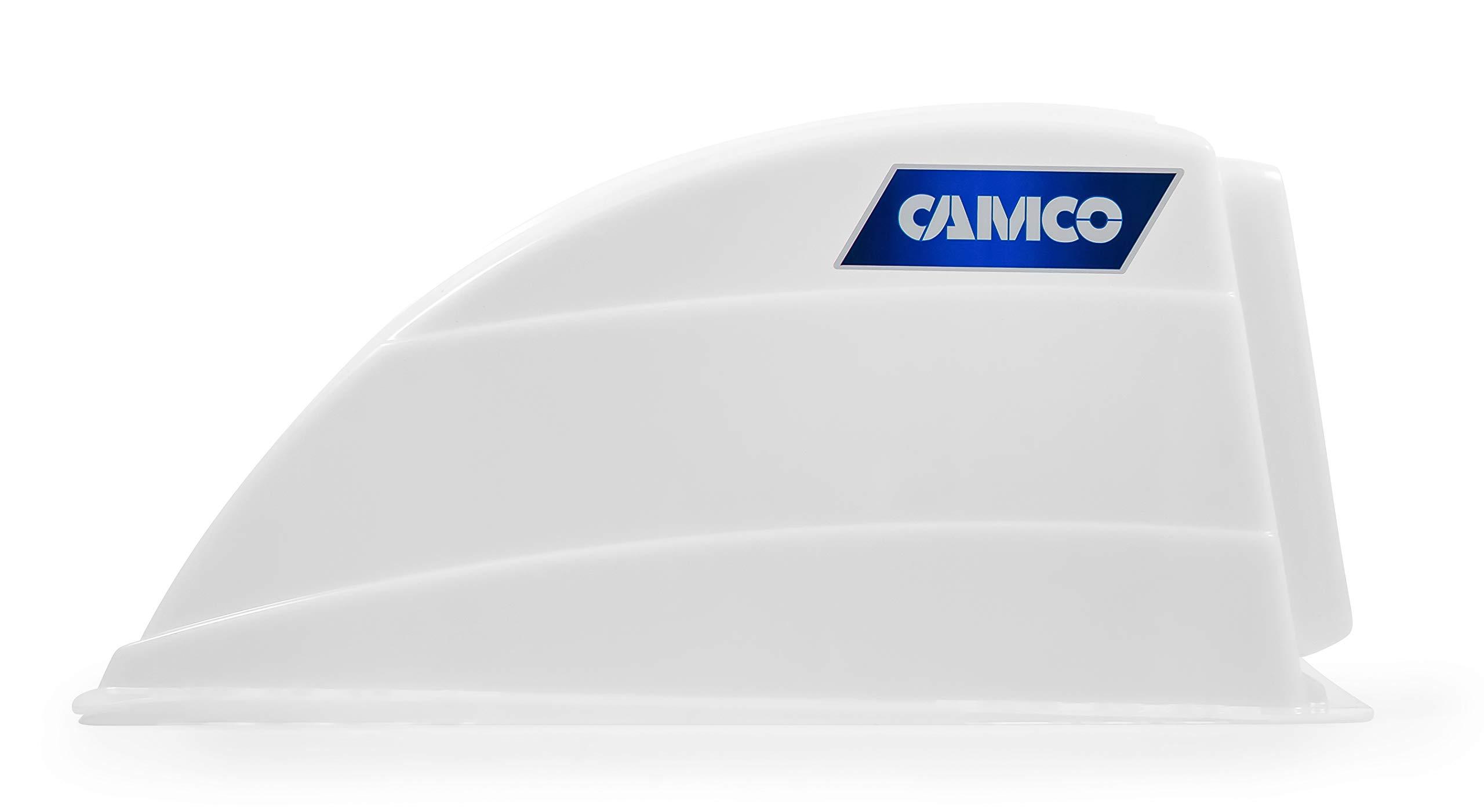 Aerodynamic Design Camco RV Roof Vent Cover Easily Opens For Easy Cleaning